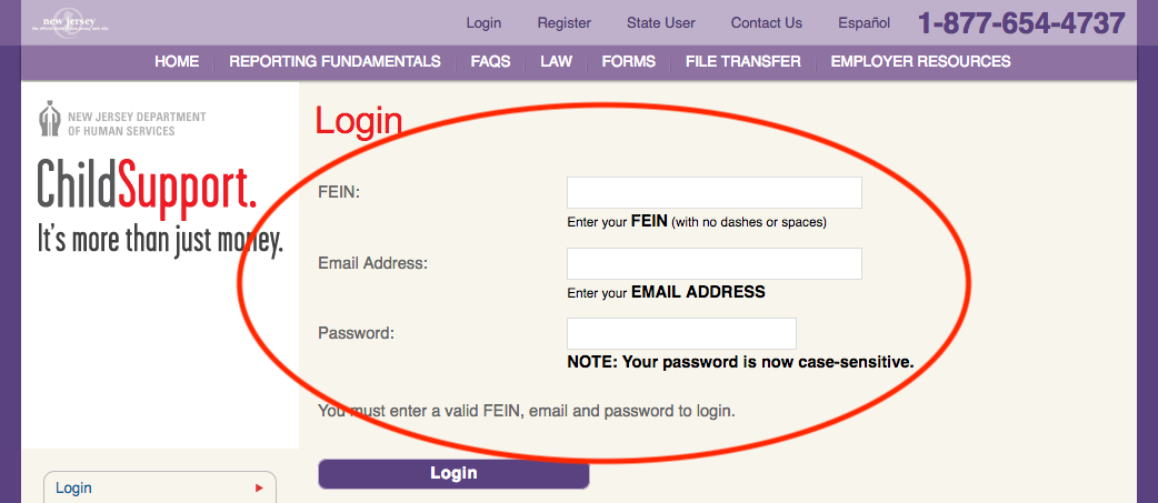 Login